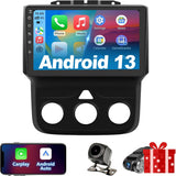 Android 13 Car Radio for 2013-2018 Dodge Ram 1500 2500 3500 Supports Wireless CarPlay/Android Auto