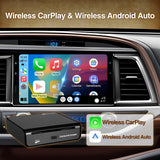 CarPlay CD Player Supports Wireless CarPlay/Android Auto for Car with Wired CarPlay