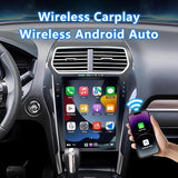 Android 13 Car Stereo for 2011-2019 Ford Explorer with Wireless CarPlay/Android Auto/ Backup Camera