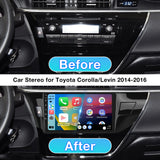 Car Stereo for 2014 2015 2016 Toyota Corolla with Wireless CarPlay Android Auto