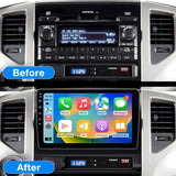 Android 13 Car Stereo for Toyota Tacoma 2005–2015– Supports Wireless CarPlay & Android Auto