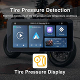 6.3 inch Motorcycle CarPlay/Android Auto Screen Supports TPMS