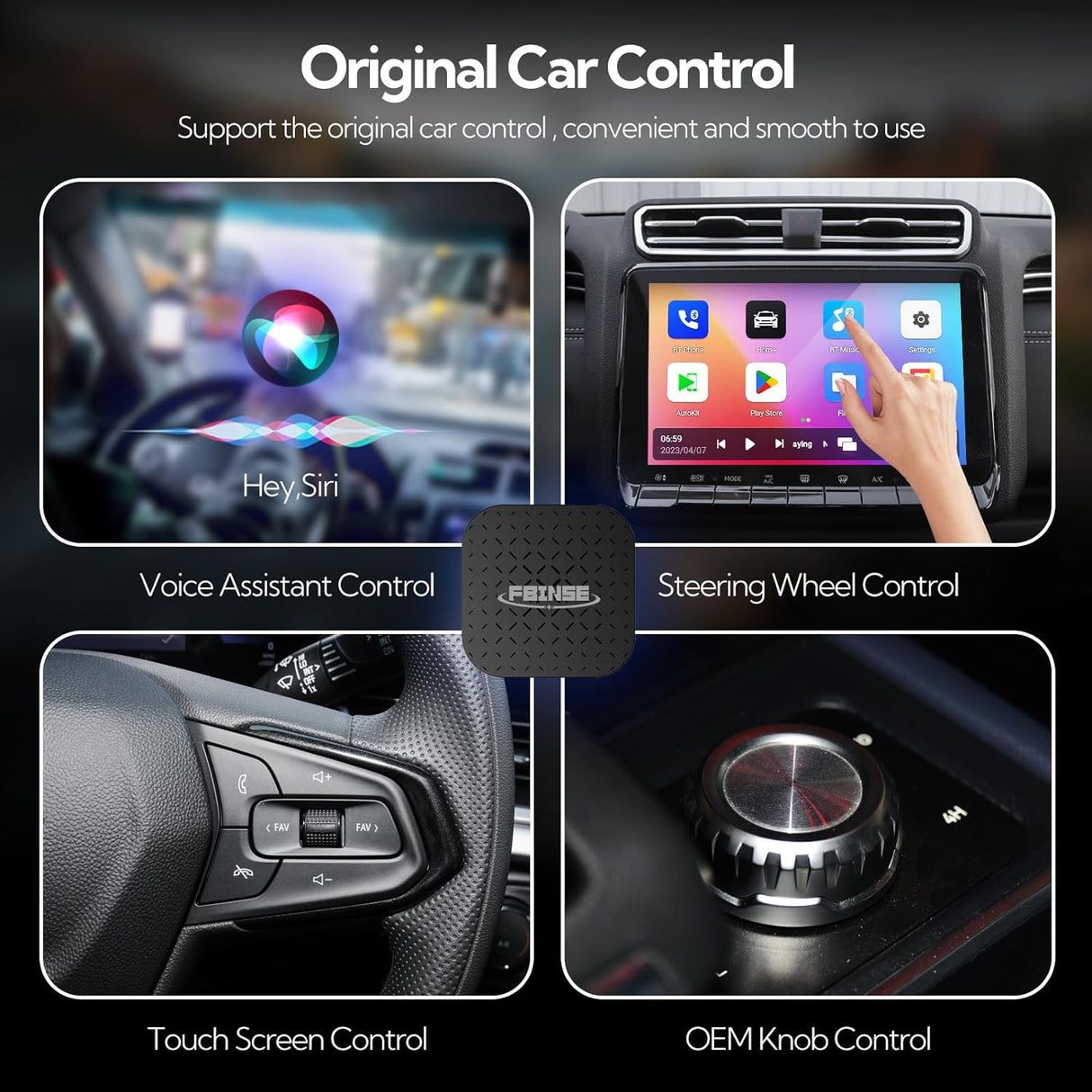 CarPlay AI Box Supports Original Vehicles with Wired CarPlay